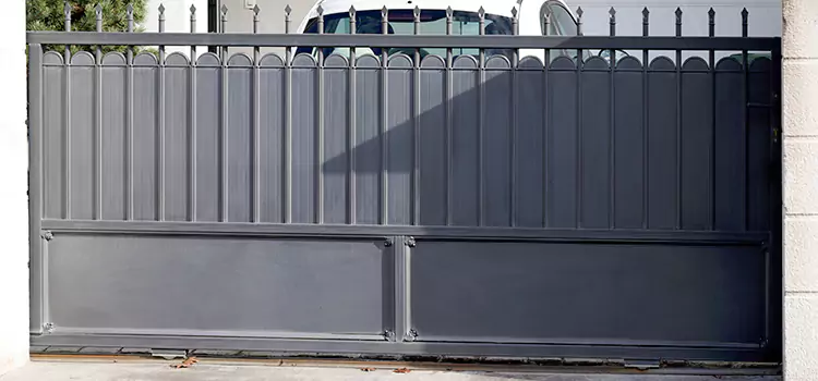 Metal Driveway Gate Installation Hollister